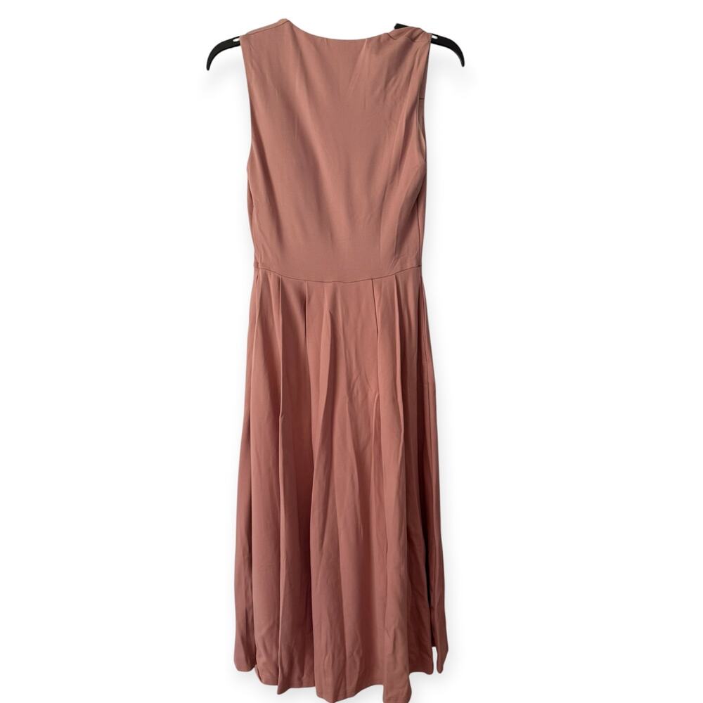 NWT OGL The Anytime Bra Ponte Knit Stretchy Midi Dress Size Medium - Picture 4 of 7